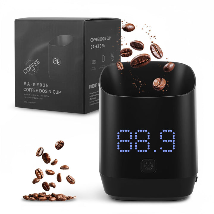 Kaffee Waage mit LED-Display, Precision Kaffevåg för Espresso & Pour-Over, Barista Zubehör, Präzises