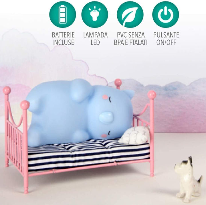 Teeny & Tiny Nachtlicht Small Triceratop mint - 150 g