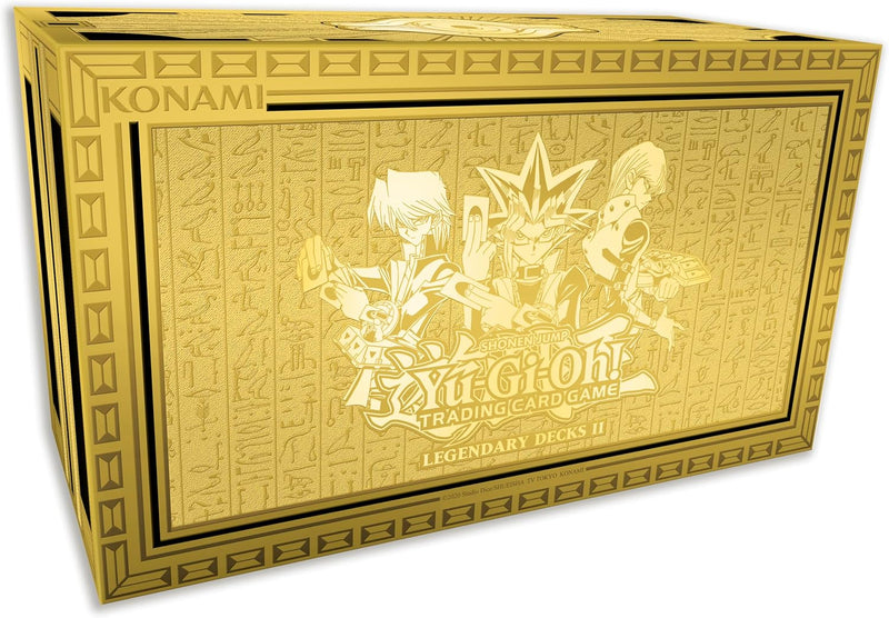 Yugioh - Legendary Decks II - Unlimitiert (Reprint) - Deutsch - 3 Spielbereite Decks - (135 Karten p