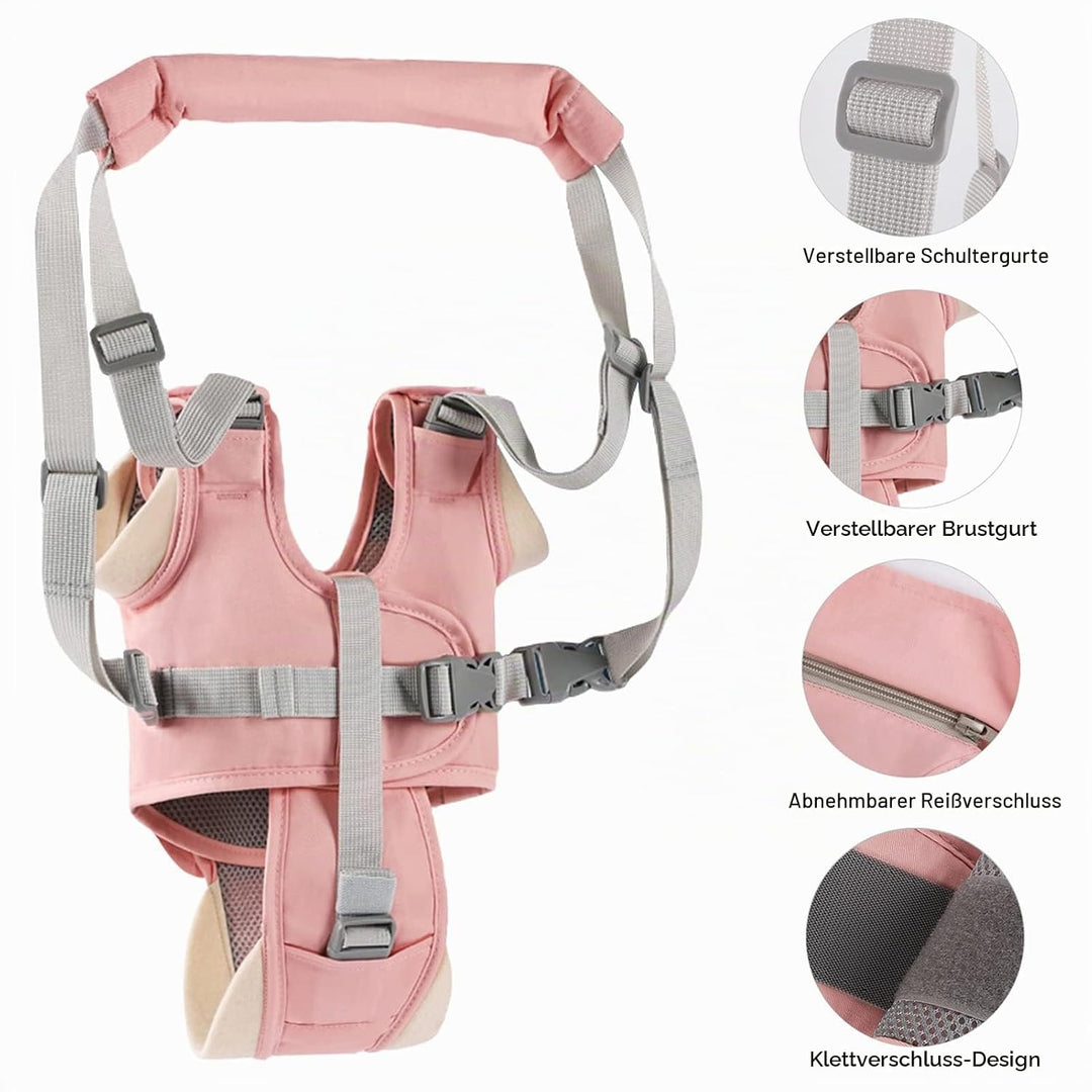 IULONEE Lauflernhilfe Gehhilfe für Baby Einstellbar Ergonomisch Stehen Gehen Lernen Helfer Verstellb