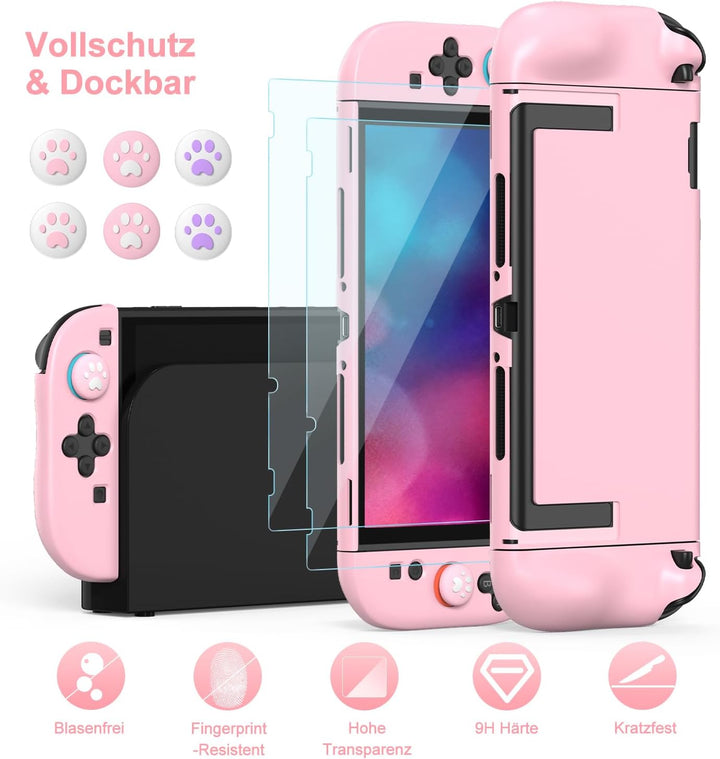 innoAura Switch 2 Tasche 14-in-1 Bundle für NS Switch 2 (2025), Switch 2 Case mit Tragetasche, Schut