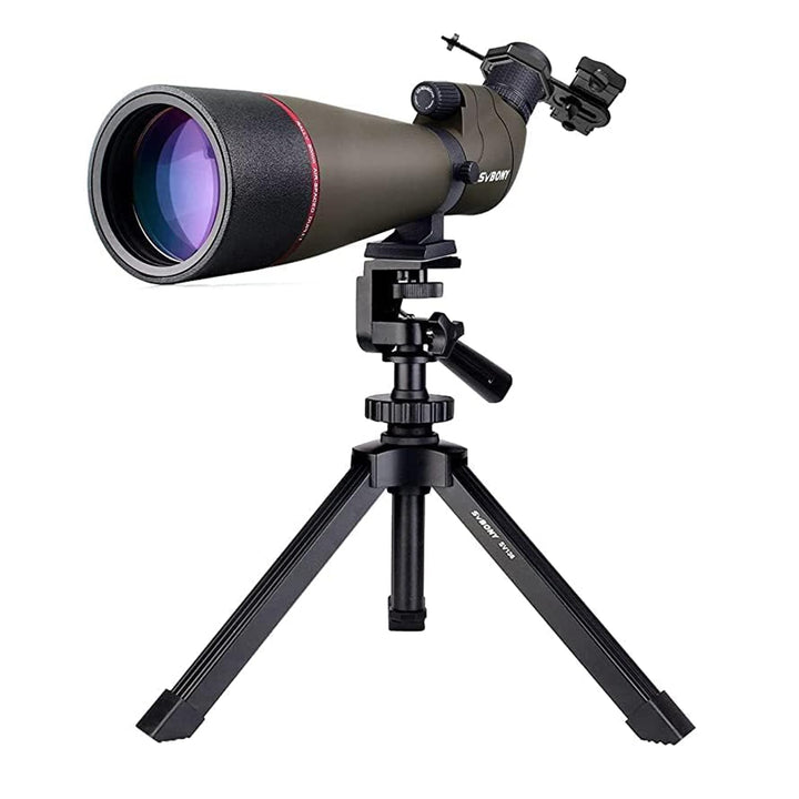 Svbony SV13 Spektiv 20-60x80, Tischstativ, Smartphone Adapter, HD Wasserdicht Porro Prisma Abgewinke
