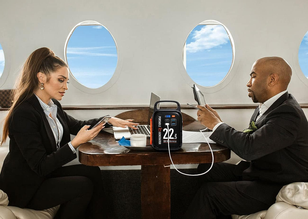 revolt Dynamo Powerbank: Kurbel-Dynamo-Powerstation mit 22,5 Ah, USB-C Power Delivery, 18 Watt (Kurb