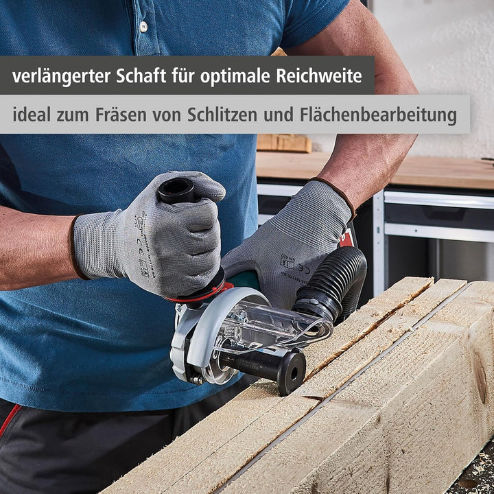 wolfcraft Frässcheibe für den Winkelschleifer I 4387000 I Für vielfältige Holzarbeiten, Frässcheibe