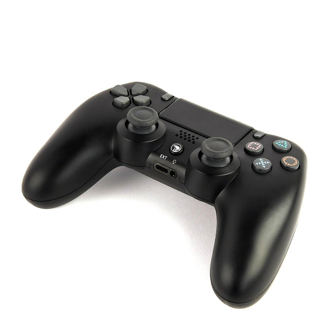 Gembird GMB Gaming Wireless Gamecontroller für PS4 und PC – Dual Vibration, LED Light Bar, Ergonomis