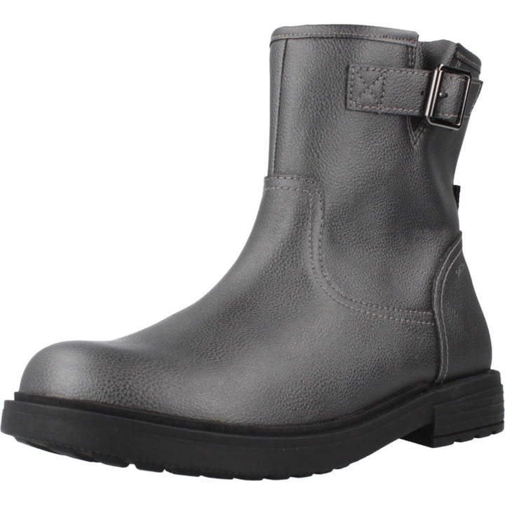 Geox J Eclair Girl B Damen Biker Boots 30 EU Gun, 30 EU Gun