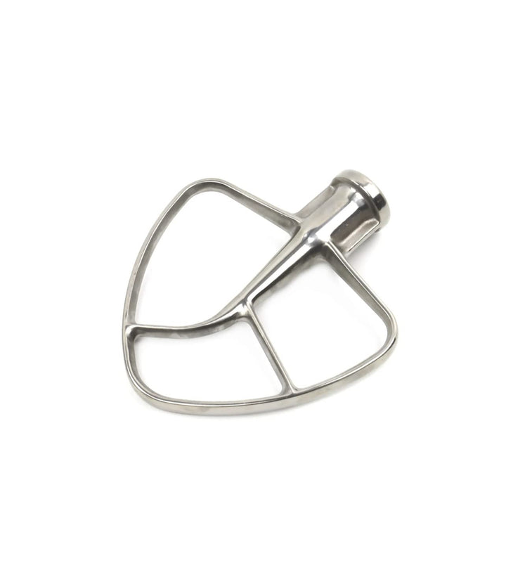 Original Edelstahl Flachrührer 5KSM5THFBSS für KitchenAid 5KSM90-5KSM185 Küchenmaschinen