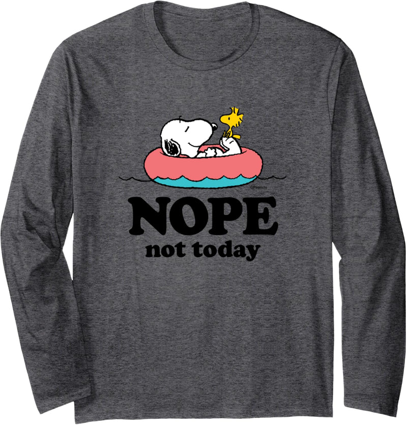 Peanuts - Snoopy Nope Not Today Langarmshirt