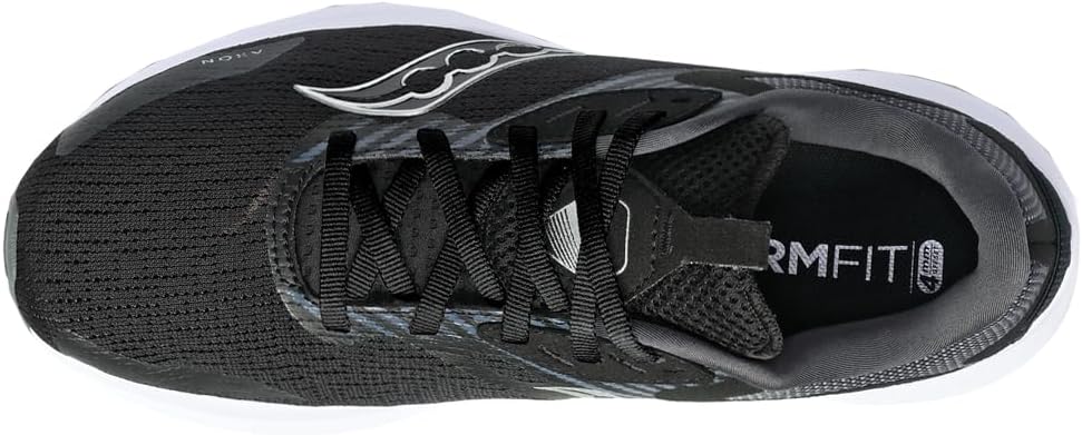 Saucony Herren Laufschuhe 41 EU Schwarz Weiss, 41 EU Schwarz Weiss