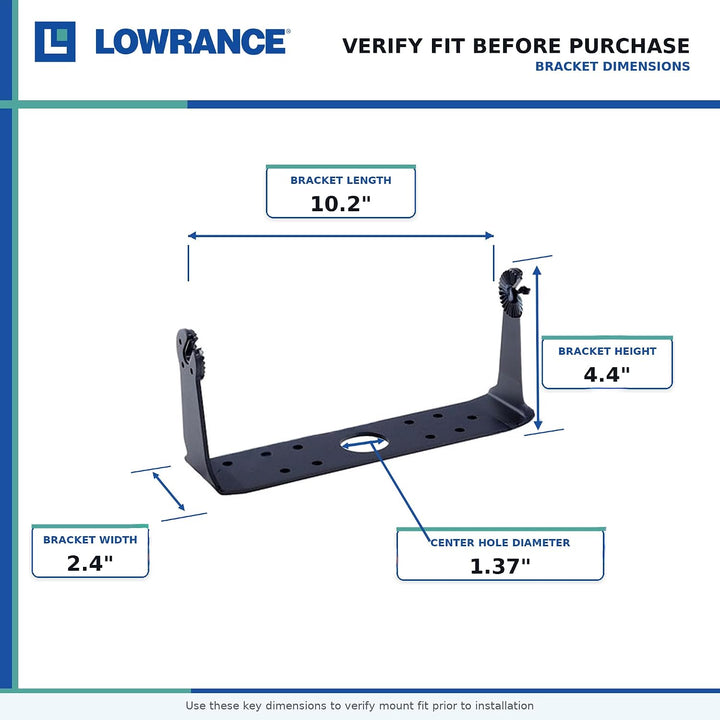 Lowrance 000–11020–001 Gimbal Halterung für hds-9 Touchscreen Modelle
