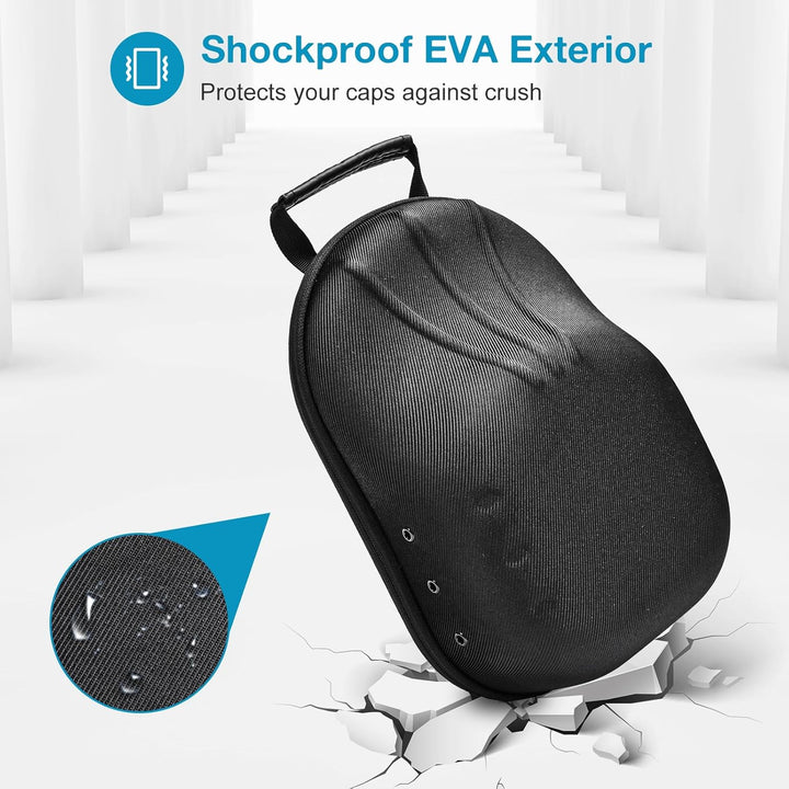 ProCase Baseball Cap Case, Hut Reise Organizer Hat Carrier Aufbewahrungstasche für 4-5 Caps, Huthalt