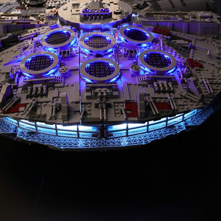 BRIKSMAX Led Beleuchtungsset für Lego Star Wars Millennium Falcon, Kompatibel Mit Lego 75192 Baustei