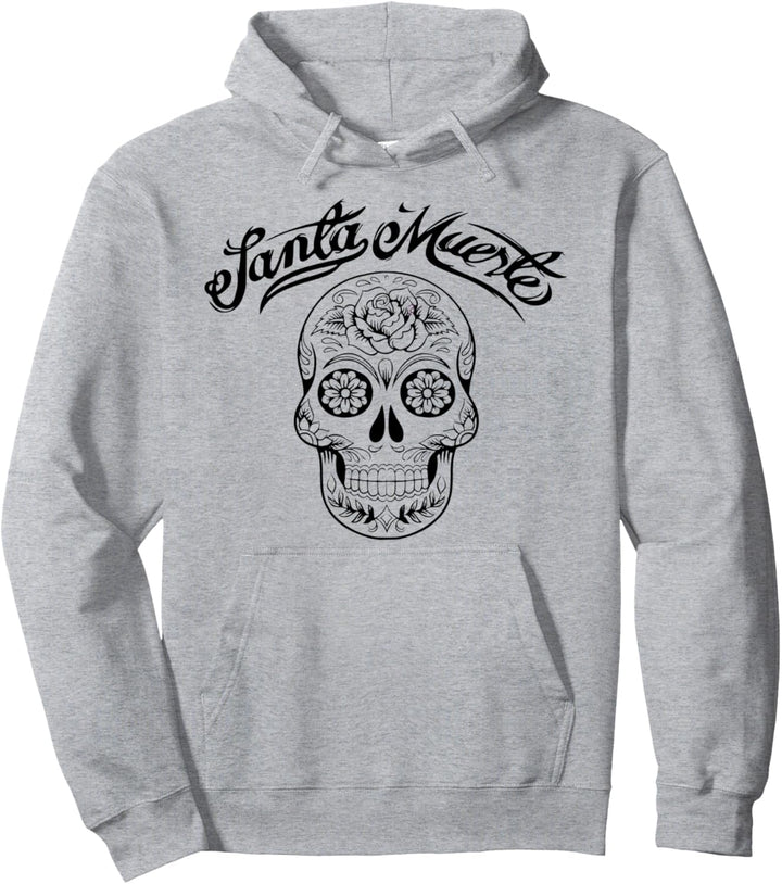 SANTA MUERTE MEXICAN SKELETT GOTHIC MAYO DAMEN HERREN MÄNNER Pullover Hoodie