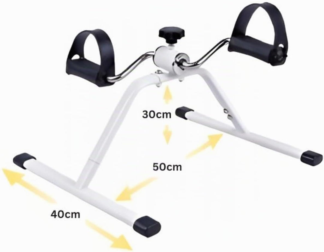 Mini Heimtrainer Pedaltrainer – Arm- &amp; Beintrainer für Zuhause, leiser Reha Trainer, kompakt für Bür