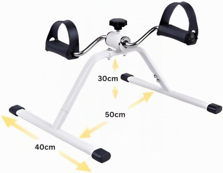 Mini Heimtrainer Pedaltrainer – Arm- &amp; Beintrainer für Zuhause, leiser Reha Trainer, kompakt für Bür
