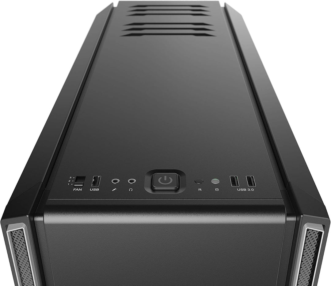 be quiet! Silent Base 601 ATX PC Midi PC Gehäuse mit Seitenfenster Silber