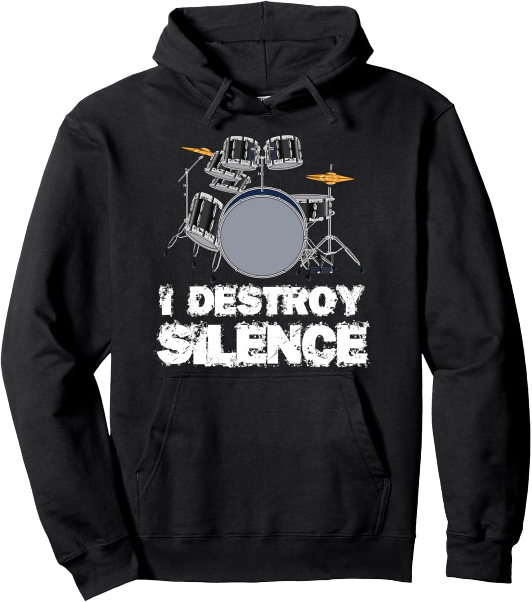 Schlagzeuger Musik Drummer Musiker Lustiges Schlagzeug Pullover Hoodie