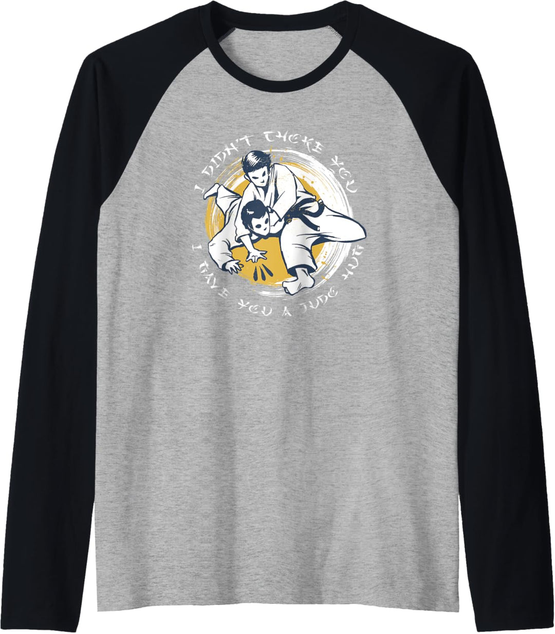 Judo Kämpfer Kampfsport - Judoka Judo Raglan