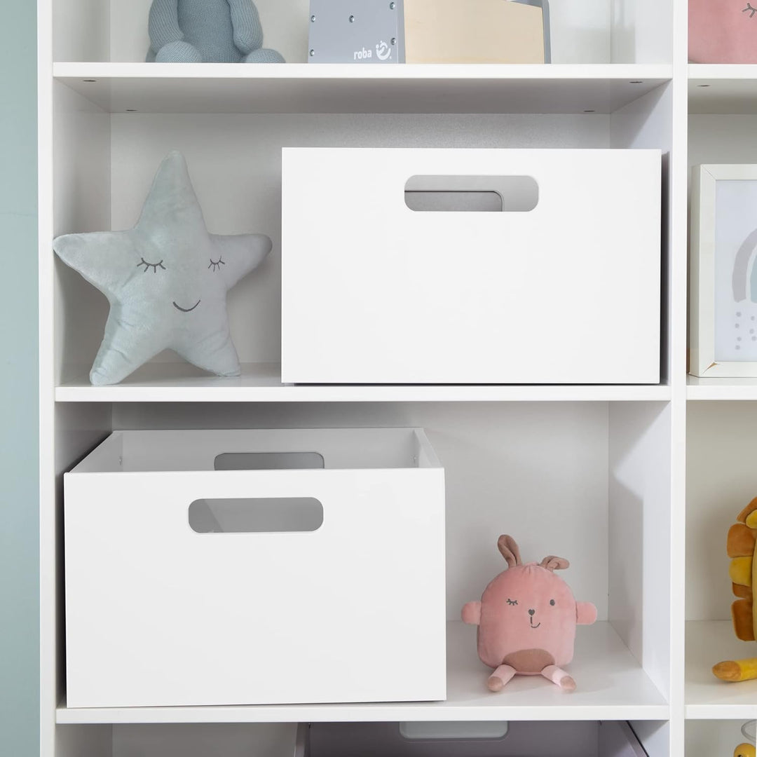 roba Aufbewahrungsbox für Kinder - Stauraum für Spielzeug - Aufbewahrungskiste für Kinderzimmer - Ho
