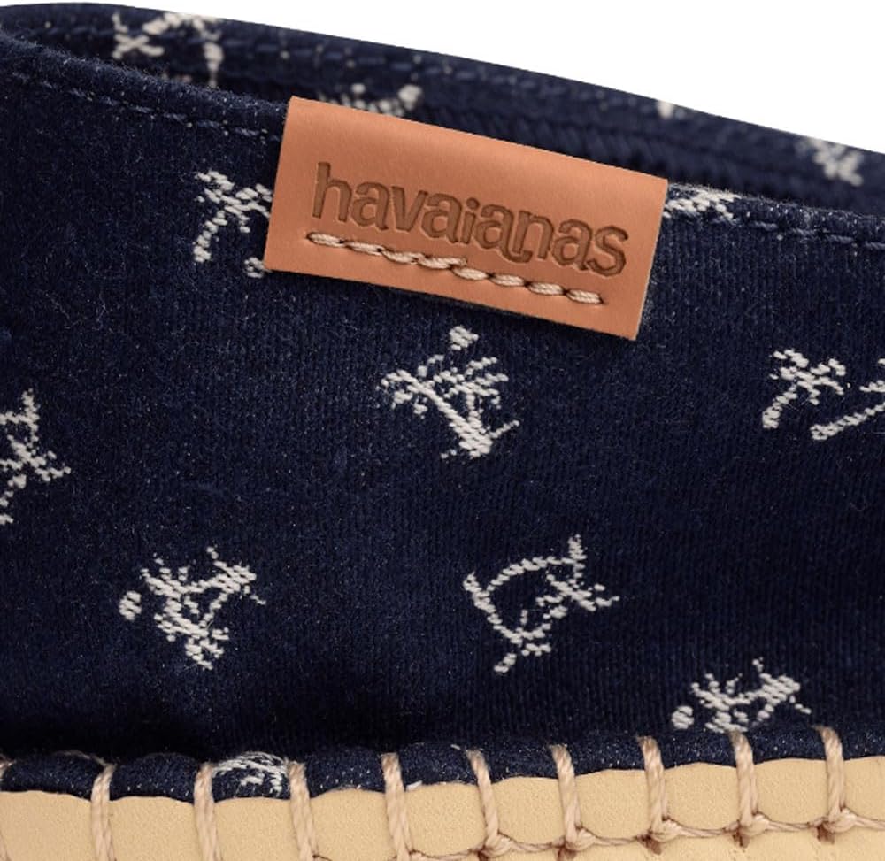 Havaianas Origine Iv Print, Espadrilles Unisex Erwachsene, Navy Blue