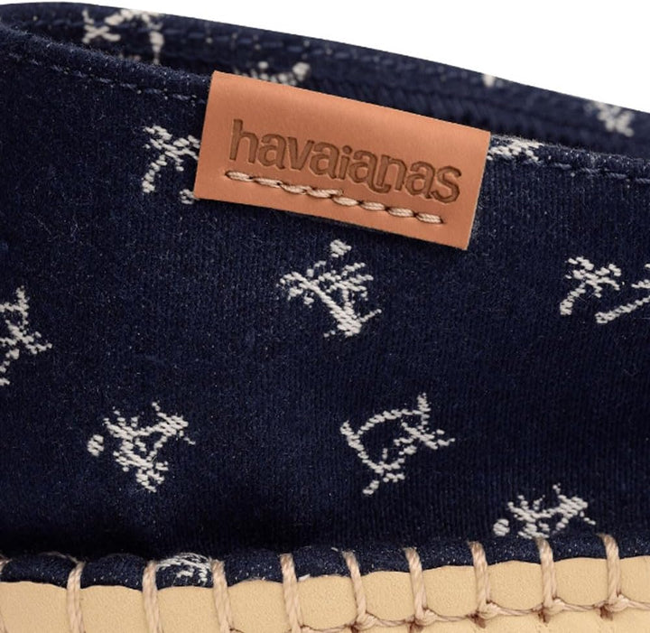 Havaianas Origine Iv Print, Espadrilles Unisex Erwachsene, Navy Blue