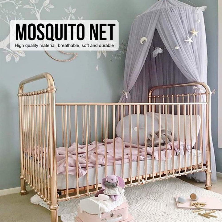 Fdit Betthimmel, Elegante Farbe Kinderbettnetz Kind Baby Schlafzimmer Baldachin Mesh FüR Schlafzimme