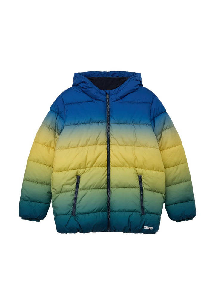 s.Oliver Steppjacke mit Farbverlauf, BLUE GREEN