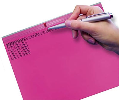 Exacompta 370406B 25er Pack Premium Kanzlei Hängehefter Exaflex Rechtsheftung, zwei Abheft-Vorrichtu