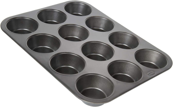 Wenco 545969 12er Muffinform, Spülmaschinengeeignet, Schwarz Version 2020, Version 2020