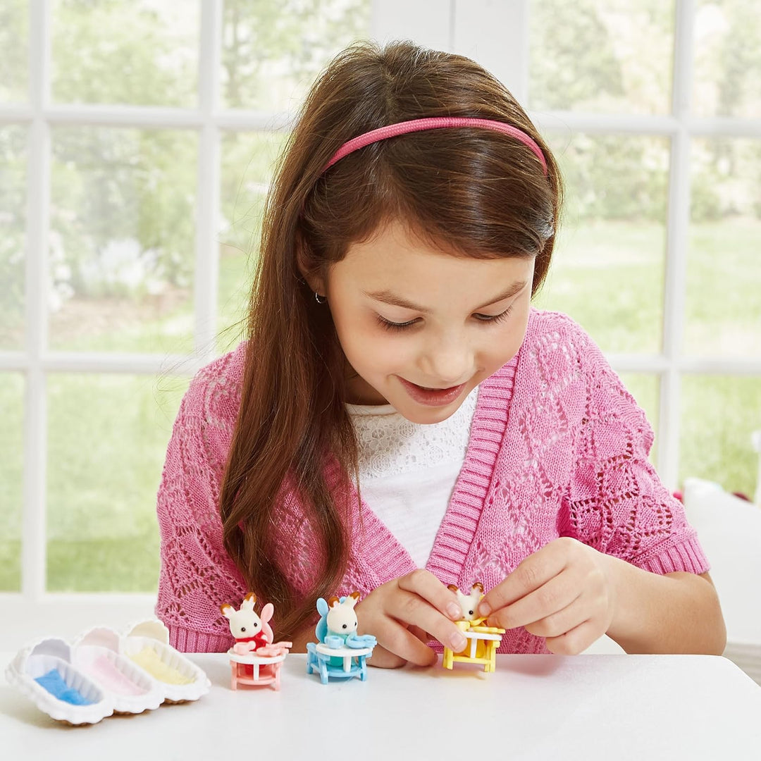 Sylvanian Families L5532 Erstausstattung für Drillinge - Puppenhaus Spielset