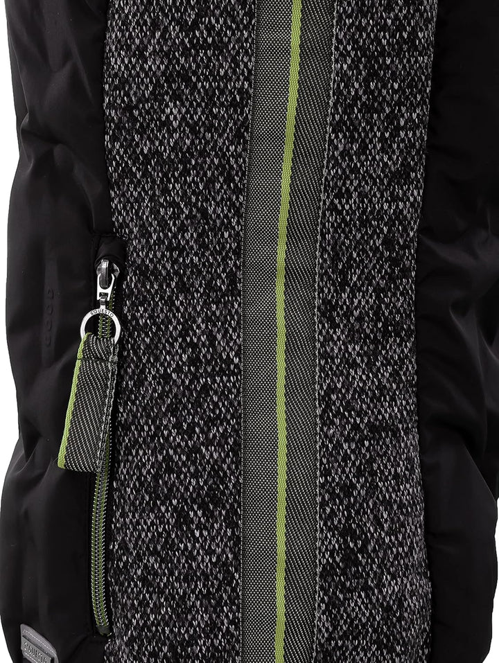 s'questo Damen Weste Soquesto Mix & Match Weste mit Seitentaschen kurze Ärmel squesto 44 Schwarz, 44