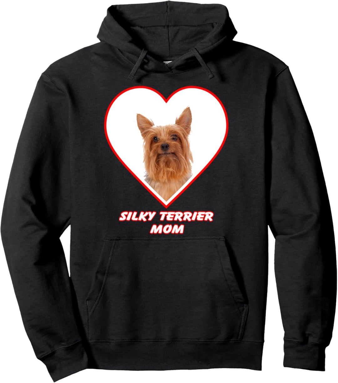 Silky Terrier Dog Mom Pullover Hoodie
