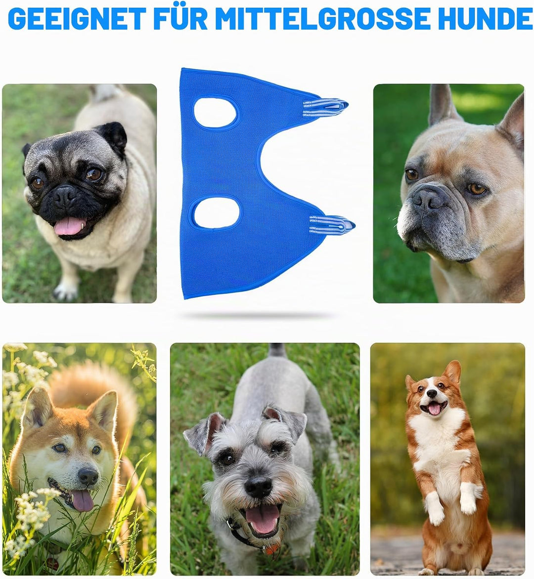 Kkiimatt 5-in-1 Haustierpflege-Hängematte, atmungsaktiv, für kleine und mittelgrosse Haustiere, Hund