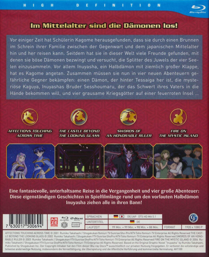 InuYasha - Die Filme - [Blu-ray], Blu-ray