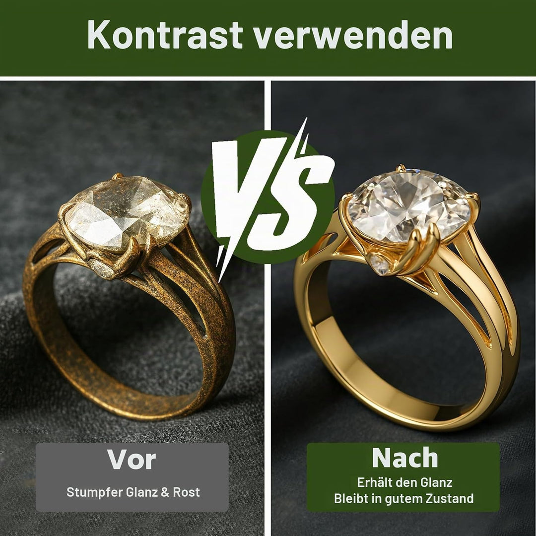 50 ml Schmuckschutzbeschichtung, Schmuckversiegelung Anlaufschutz, behält brillanten Glanz, gegen Ve