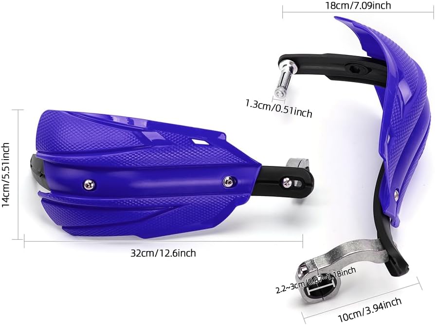 Motorrad Handschutz Universal 22mm 25mm 28mm Griffschutz Schild Motorrad Motocross Roller Winddichte