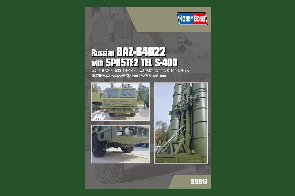 BAZ-64022 z 5P85TE2 TEL S-400