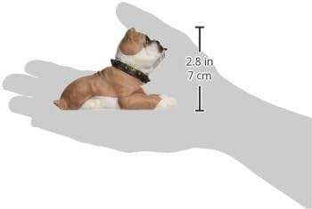 Design Toscano Stop, Drop and Roll, Britisch Bulldoggen-Welpen, Figuren: 3er-Set Set of Three, Set o