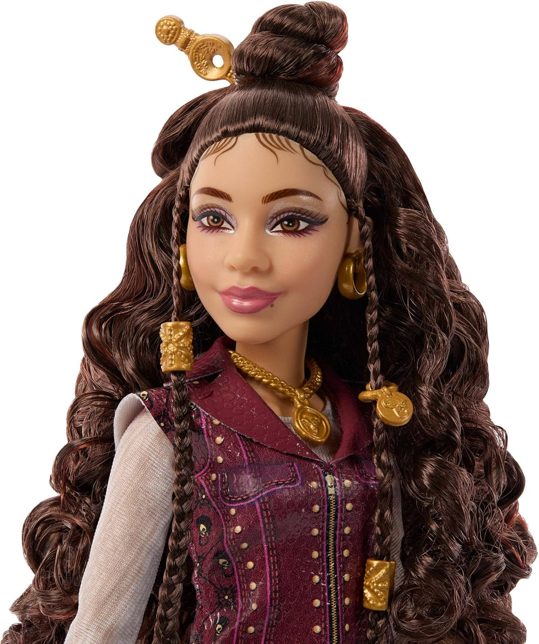 Mattel Disney „Descendants: Wicked Wonderland“ Modepuppe und Accessoires, Hazel Hook, Tochter von Ca