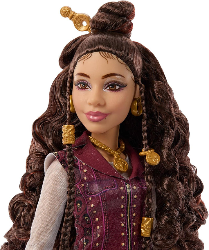 Mattel Disney „Descendants: Wicked Wonderland“ Modepuppe und Accessoires, Hazel Hook, Tochter von Ca