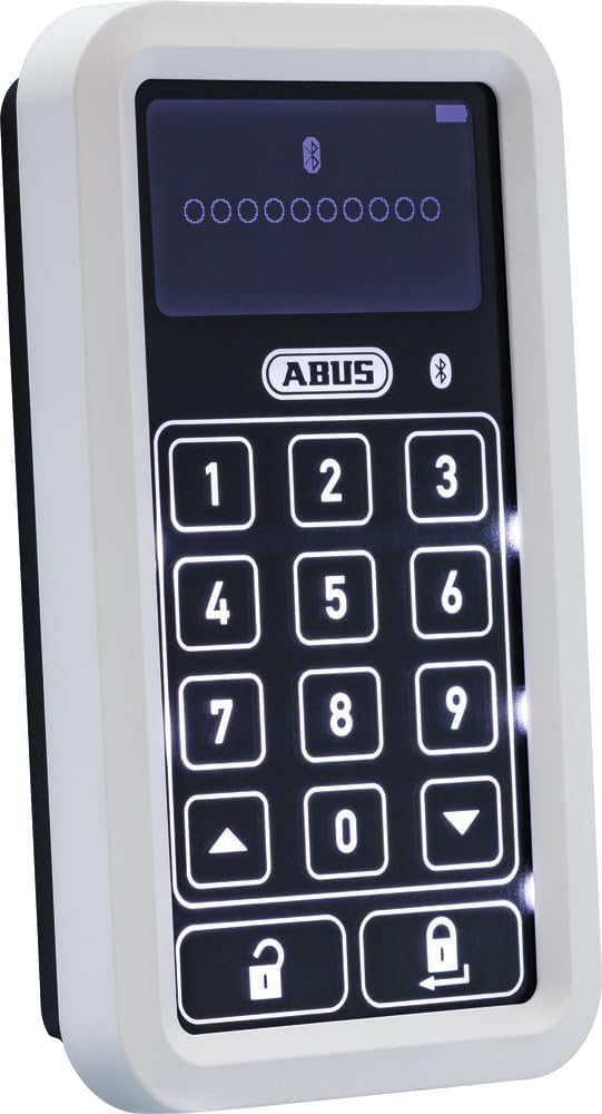 ABUS HomeTec Pro Bluetooth-Tastatur CFT3100 - Codeeingabe Zum Ã–ffnen Der Haustür - Für Den HomeTec
