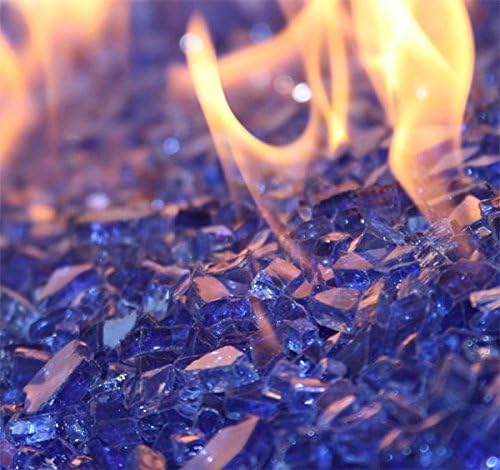 Weiva Feuerglas,Cobald Blau reflektierend (10) 10.0 Kilogramm, 10.0 Kilogramm
