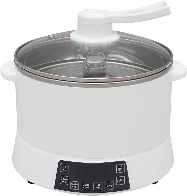 Weiss Reiskocher mit niedrigem Zuckergehalt, Low Sugar Reiskocher Rice Cooker mit Low-Sugar-Funktion