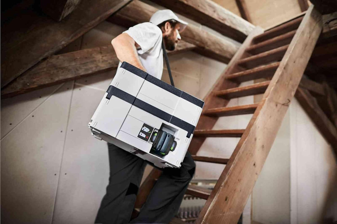 Festool Akku-Absaugmobil CTLC SYS HPC 4,0 I-Plus CLEANTEC (mit Hauptfilter, Filtersack, Saugschlauch