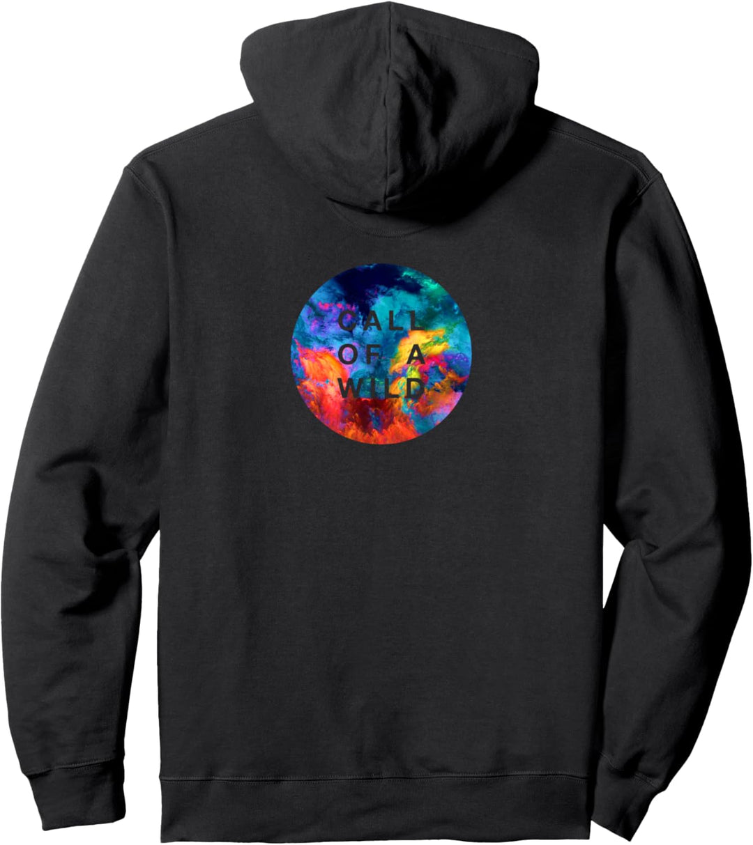 Techno by Call of a Wild House Music Club Disco Shirt Hoodie Pullover Hoodie