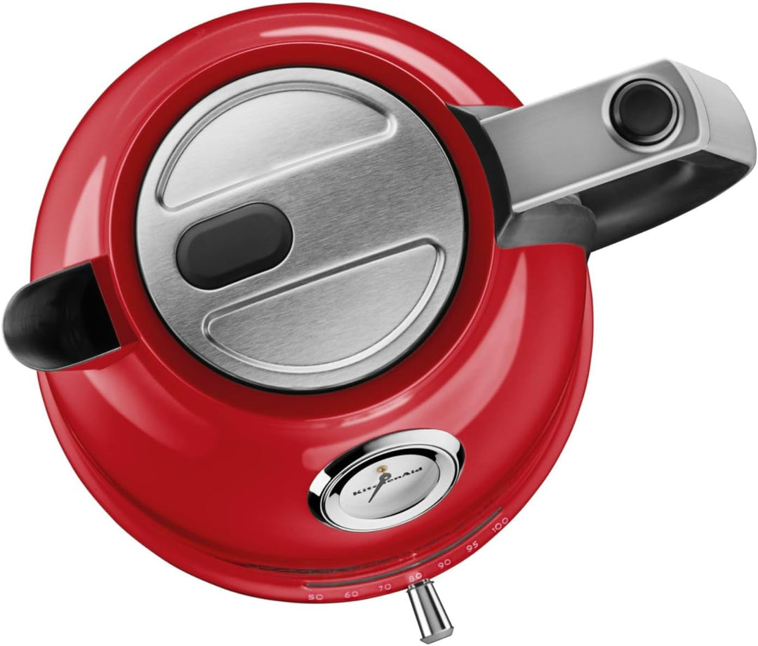 KitchenAid 5KEK1522EER Wasserkocher Serie Artisan, empire rot 1.5 Liter Empire Rot, 1.5 Liter Empire
