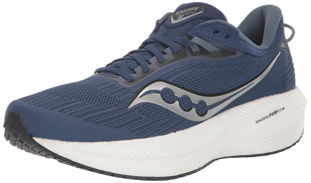 Saucony Herren Triumph 21Sneaker 46.5 EU Indigo Black, 46.5 EU Indigo Black