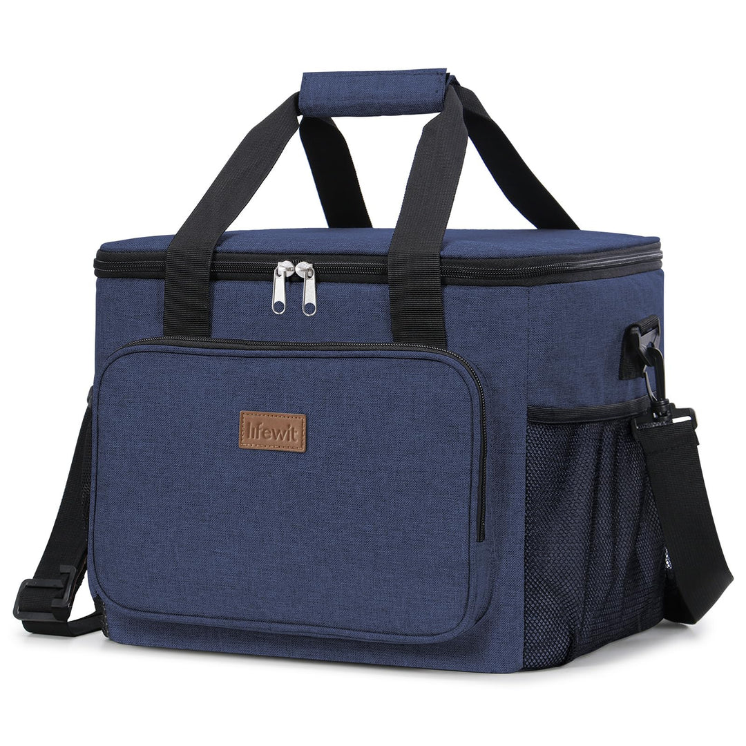 Lifewit Grosse Kühltasche 24L, Thermotasche Isoliertasche Picknicktasche für unterwegs, Lunchtasche,