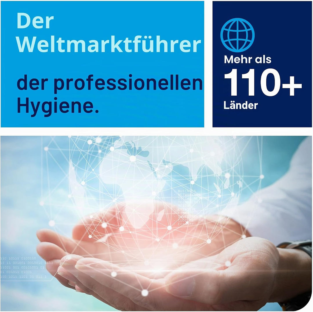 Tork 129255 Starke Mehrzweck Papierwischtücher für das W5 Kleinrollen Spendersystem / 2-lagiges stab