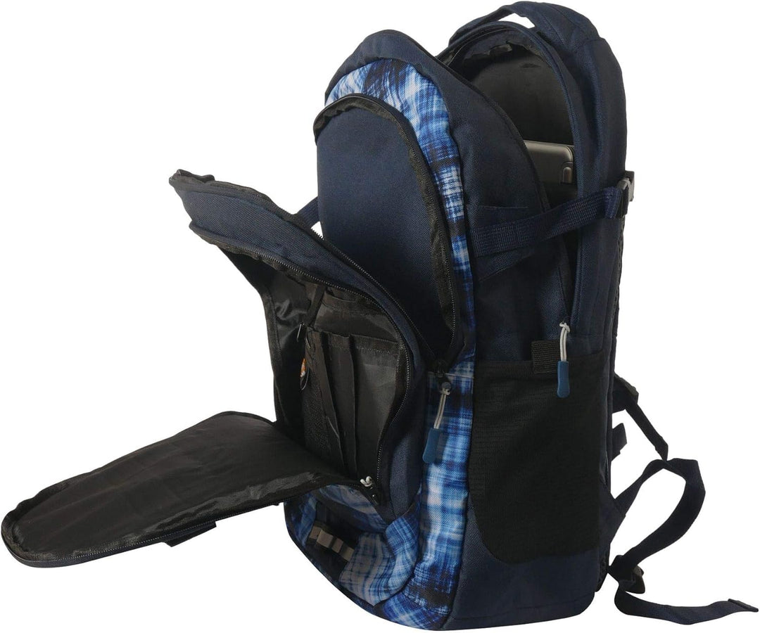 Bestway Rucksack Evolution Air Schulrucksack Laptop-Fach Sportrucksack Freizeitrucksack 26 Liter Gra